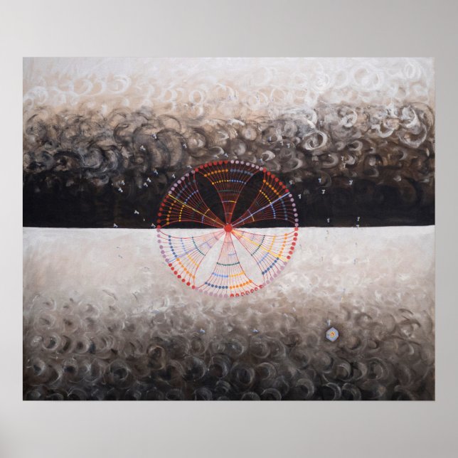 Hilma af Klint  Der Schwan Poster (Vorne)