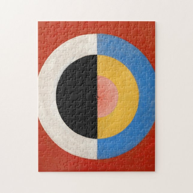 Hilma Af Klint Der Schwan Puzzle (Vertikal)