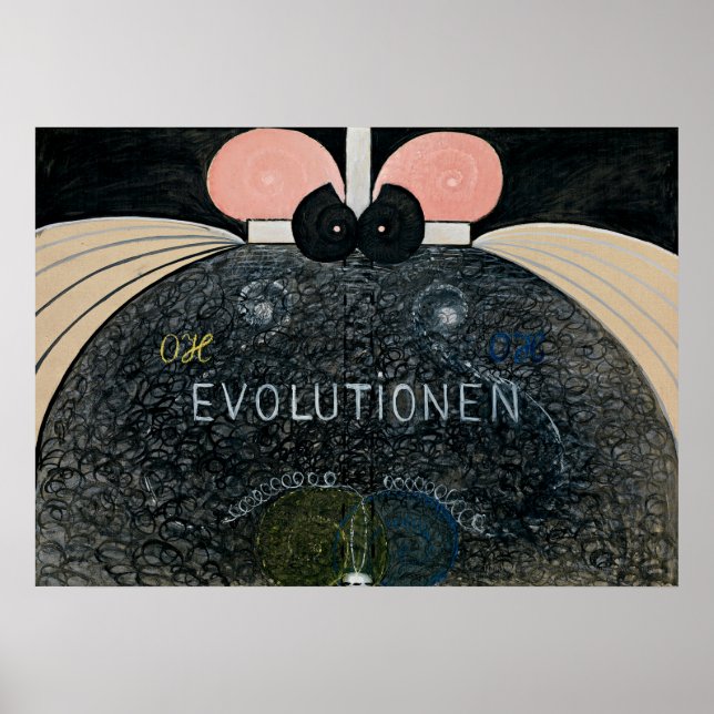 Hilma af Klint - Die Evolution Poster (Vorne)