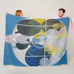 Hilma af Klint - Die großen Bilder Fleecedecke
