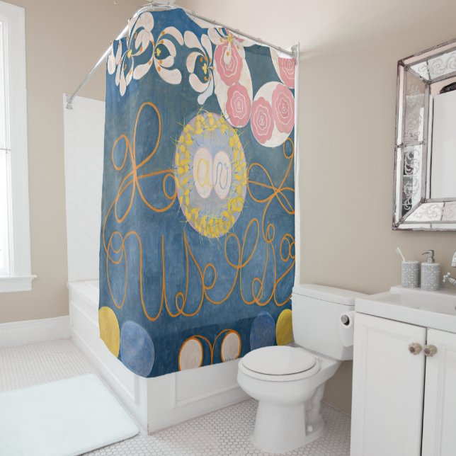 Hilma af Klint - Die zehn größten, Nr. 1 Duschvorhang (Beispiel)