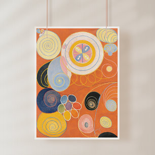 Hilma Af Klint, die zehn größten Nr. 3, Abstrakte  Fotodruck