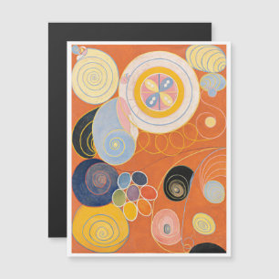 Hilma Af Klint, die zehn größten Nr. 3, Abstrakte  Magneteinladung