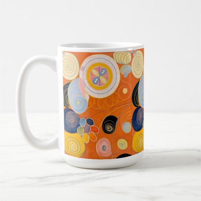 Hilma af Klint - Die zehn größten, Nr.3, Jugend Kaffeetasse (Links)