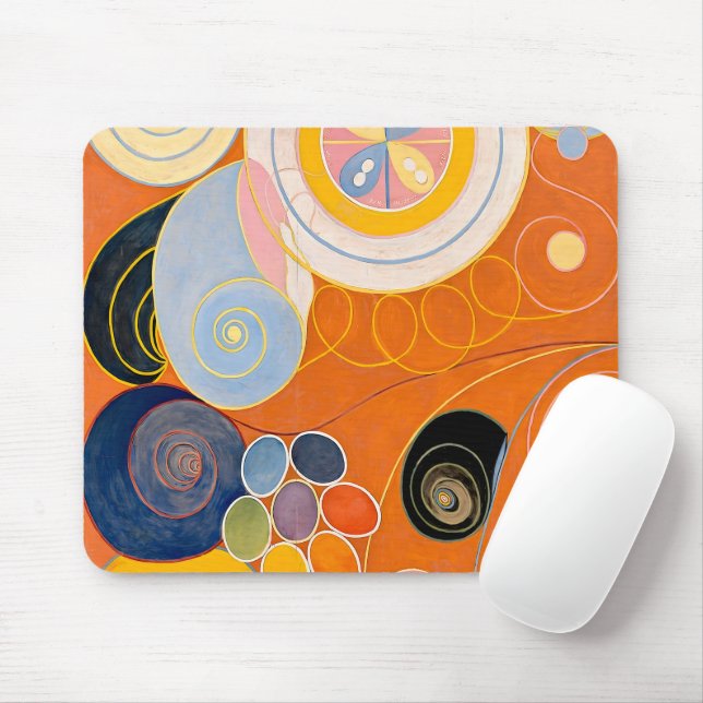 Hilma af Klint - Die zehn größten, Nr.3, Jugend Mousepad (Mit Mouse)