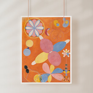 Hilma Af Klint, Die zehn größten Nr. 4, Abstrakte  Poster