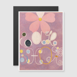 Hilma Af Klint, Die zehn größten Nr. 5, Abstrakte  Magneteinladung