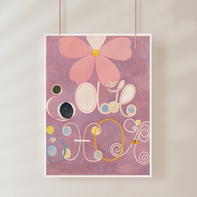 Hilma Af Klint, Die zehn größten Nr. 5, Abstrakte  Poster (Von Creator hochgeladen)