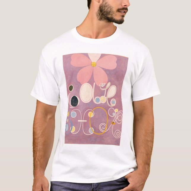 Hilma Af Klint, Die zehn größten Nr. 5, Abstrakte  T-Shirt (Vorderseite)