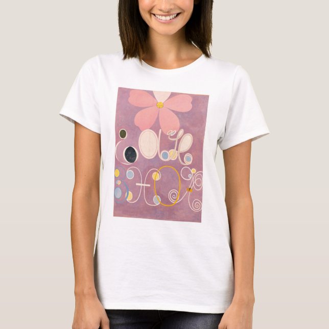 Hilma Af Klint, Die zehn größten Nr. 5, Abstrakte  T-Shirt (Vorderseite)