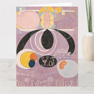 Hilma Af Klint, Die zehn größten Nr. 6, Abstrakte Karte