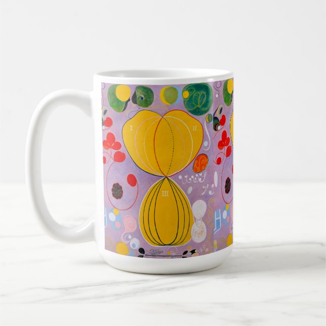 Hilma af Klint - Die zehn größten Nr. 7 Kaffeetasse (Links)