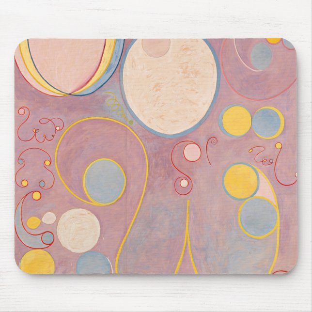 Hilma af Klint Die zehn größten Nr. 7 Mousepad (Vorne)