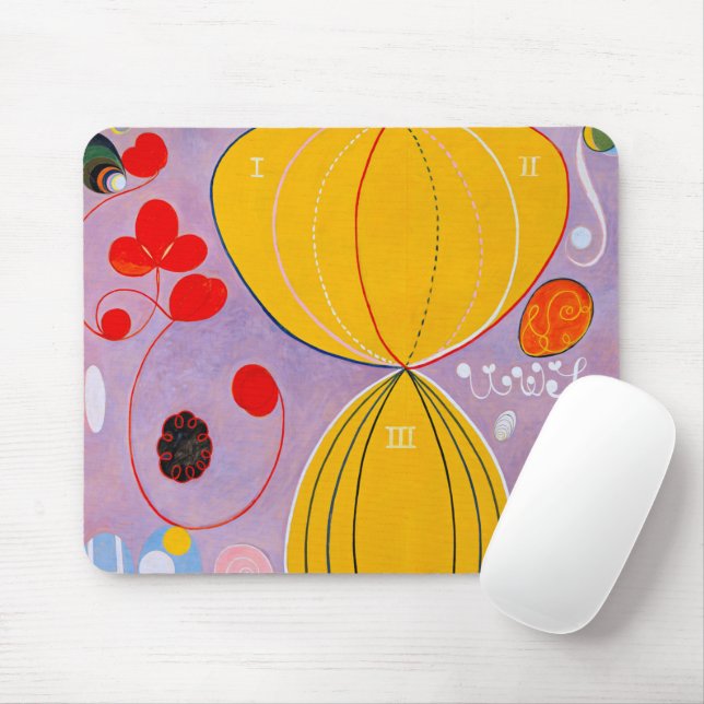 Hilma af Klint - Die zehn größten Nr. 7 Mousepad (Mit Mouse)