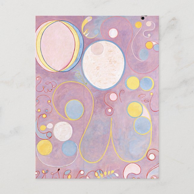 Hilma af Klint - Die zehn größten Nr. 8 Postkarte (Vorderseite)