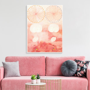 Hilma Af Klint, Die zehn Größten Nr.9, Abstrakte K Leinwanddruck