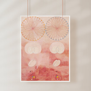 Hilma Af Klint, Die zehn Größten Nr.9, Abstrakte K Poster