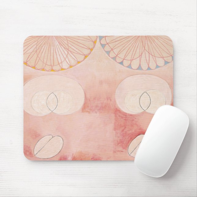 Hilma af Klint - Die zehn größten, Nr. 9 Mousepad (Mit Mouse)