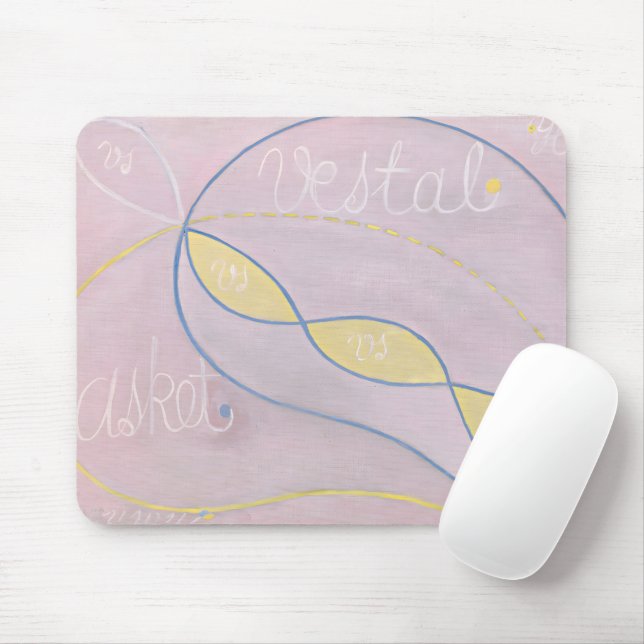 Hilma af Klint - Eros Series, Nr. 2, 1907 Mousepad (Mit Mouse)