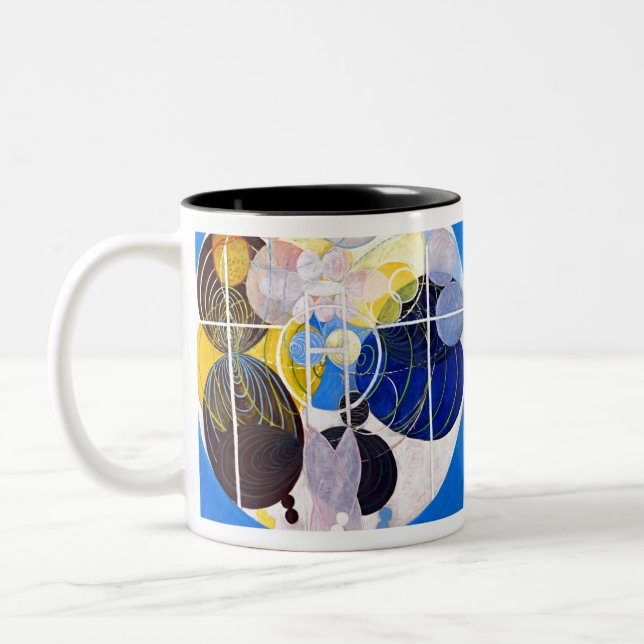 Hilma af Klint Gruppe III Zweifarbige Tasse (Links)