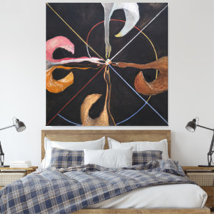 Hilma af Klint - Gruppe IX SUW, Der Schwan Leinwanddruck