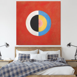 Hilma af Klint - Gruppe IX,SUW, Nr. 17. Der Schwan Leinwanddruck