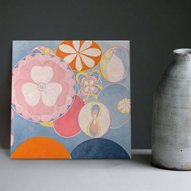Hilma Af Klint Kindheit Die zehn größten Nr. 2 Fliese (Von Creator hochgeladen)