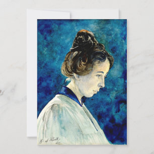 Hilma af Klint - Selbstportrait, 1920 Karte