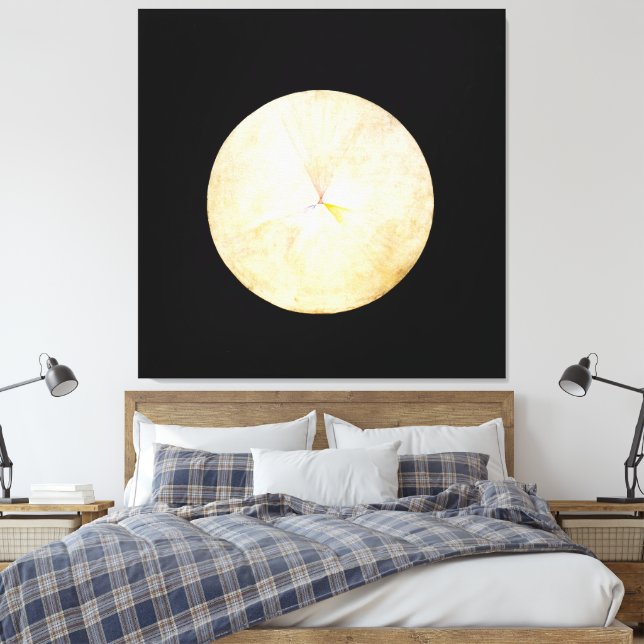 Hilma af Klint - Series SUW, No 14 Swan  Leinwanddruck (Insitu (Schlafzimmer))
