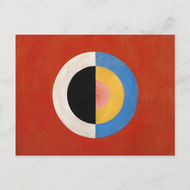 Hilma Af Klint Svanen Postkarte (Vorderseite)