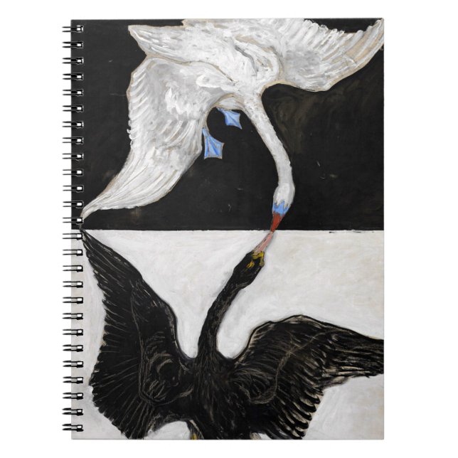 Hilma Af Klint Swan No. 1 Notizblock (Vorderseite)