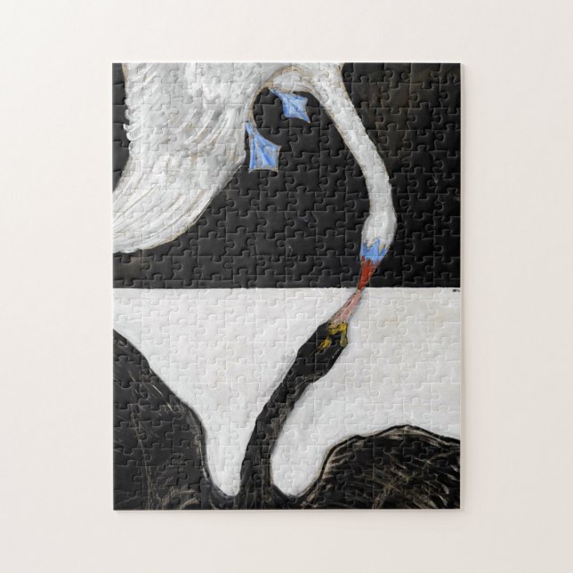 Hilma Af Klint Swan No. 1 Puzzle (Vertikal)