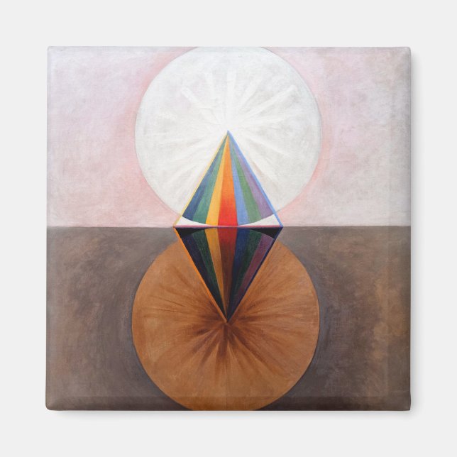 Hilma af Klint Swan XII Magnet (Vorne)