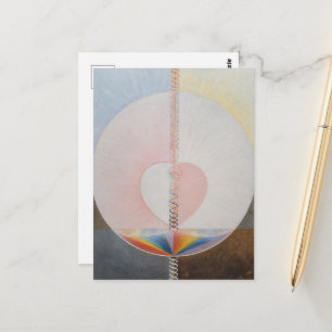 Hilma Af Klint, The Dove No.25, Abstrakt Art Postkarte