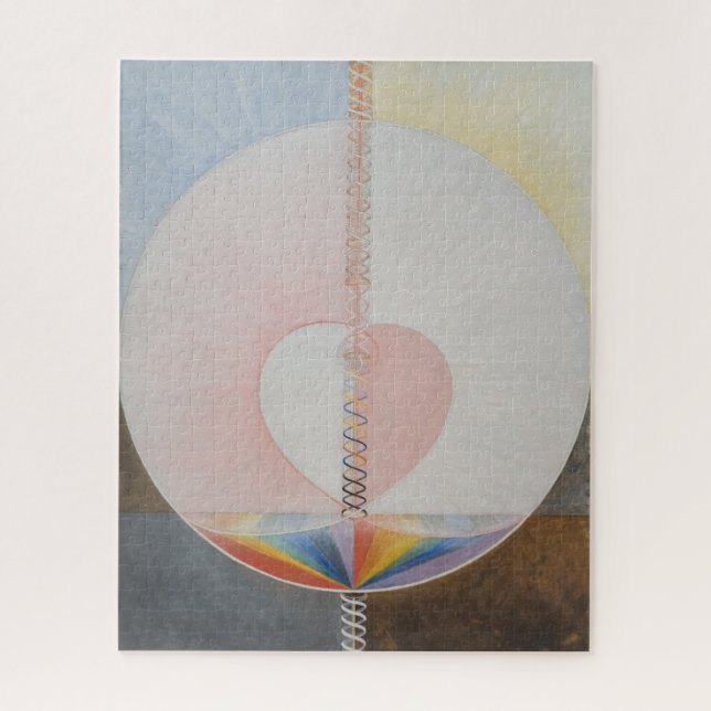 Hilma Af Klint, The Dove No.25, Abstrakt Art Puzzle (Vertikal)