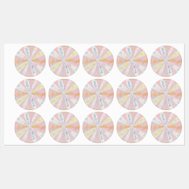 Hilma af Klint - The Eros Series, nr. 5 Etiketten