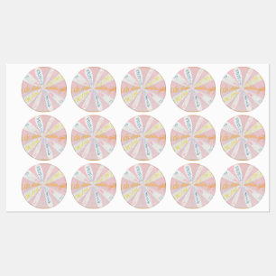 Hilma af Klint - The Eros Series, nr. 5 Etiketten