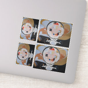 Hilma Af Klint, The Evolution No.13, Abstrakt Art Aufkleber