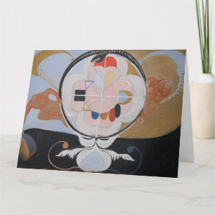 Hilma Af Klint, The Evolution No.13, Abstrakt Art Karte