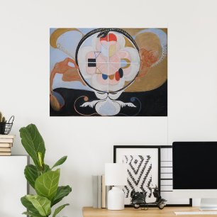 Hilma Af Klint, The Evolution No.13, Abstrakt Art Poster