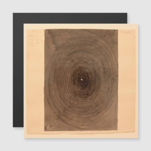 Hilma Af Klint, The Parsifal No.1 , Abstrakt Art Magneteinladung