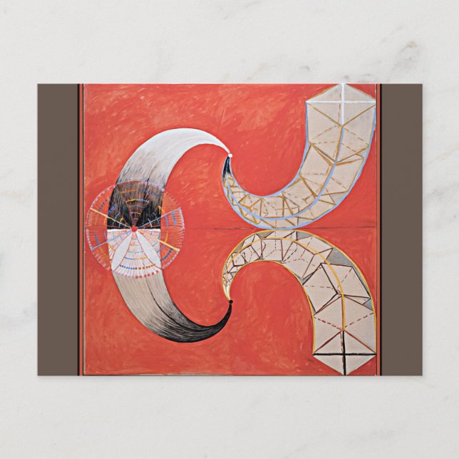 Hilma af Klint - The Swan No. 09 Postkarte (Vorderseite)