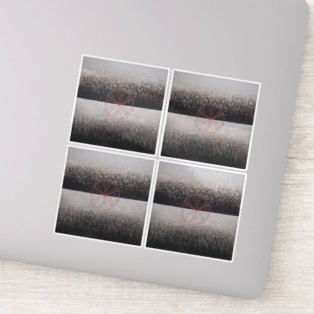 Hilma Af Klint, The Swan No.10, Abstrakt Art Aufkleber (Detail)