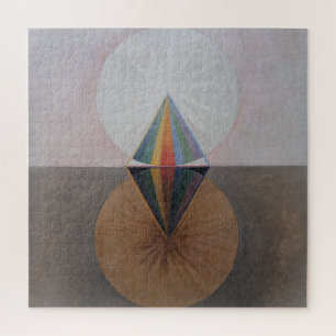 Hilma Af Klint, The Swan No.12, Abstrakt Art Puzzle