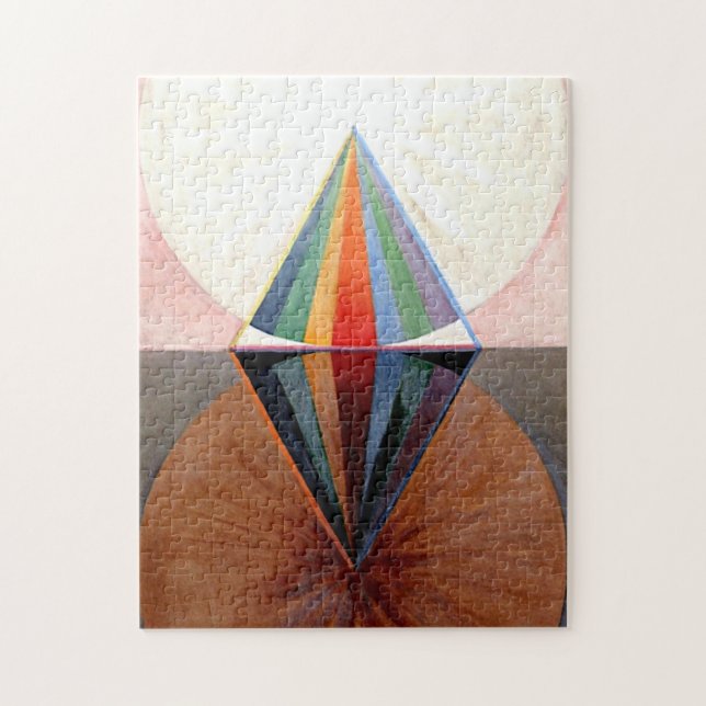 Hilma Af Klint The Swan No. 12 Puzzle (Vertikal)