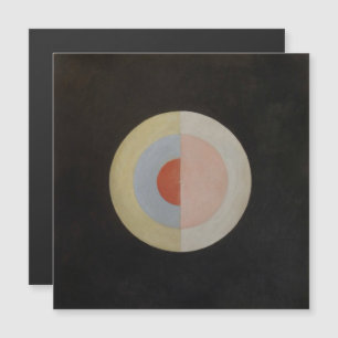 Hilma Af Klint, The Swan No.16, Abstrakt Art Magneteinladung