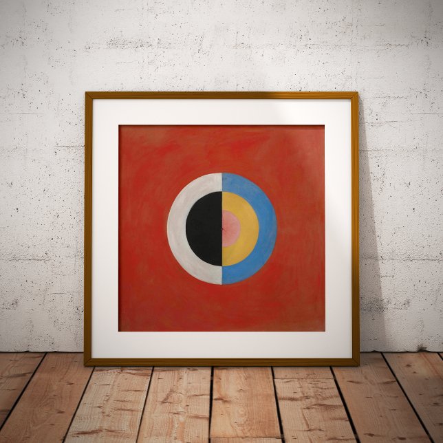 Hilma Af Klint, The Swan No.17, Abstrakt Art Fotodruck (Von Creator hochgeladen)