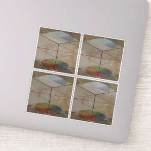 Hilma Af Klint, The Swan No.23, Abstrakt Art Aufkleber