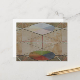 Hilma Af Klint, The Swan No.23, Abstrakt Art Postkarte
