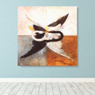 Hilma Af Klint, The Swan No.24, Abstrakt Art Leinwanddruck